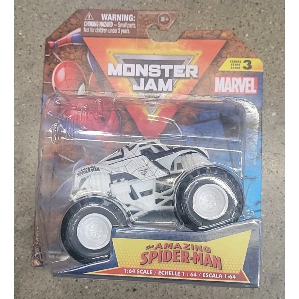 2025 MONSTER JAM MARVEL THE‎ AMAZING SPIDER-MAN  SERIES 3  HTF 🔥